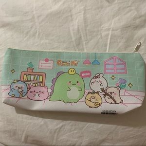Dinosaur Family Zip Pencil Bag
